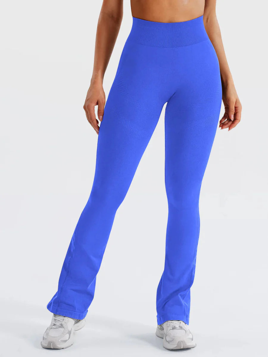 Flow® Mini Flare Leggings – Kobaltblau (29.5") - LEVEFIT
