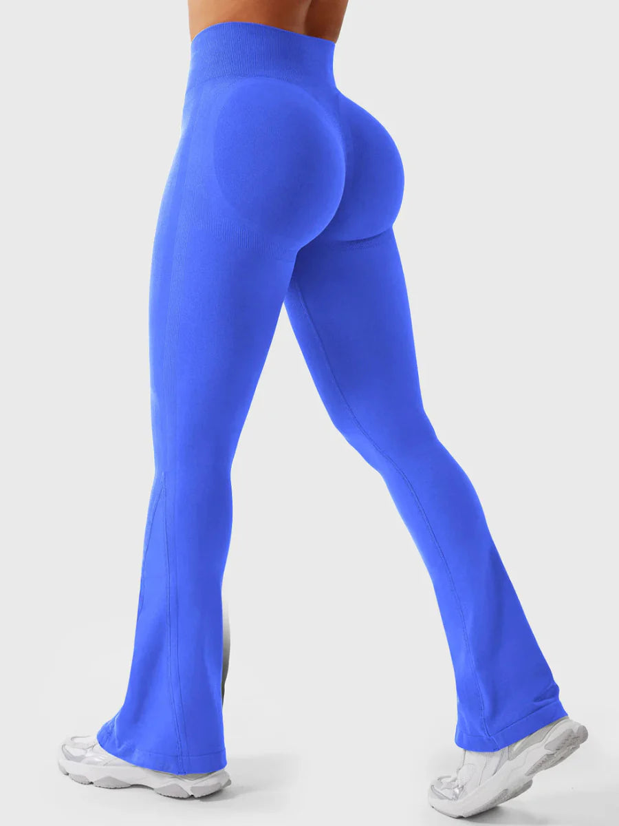 Flow® Mini Flare Leggings – Kobaltblau (29.5") - LEVEFIT