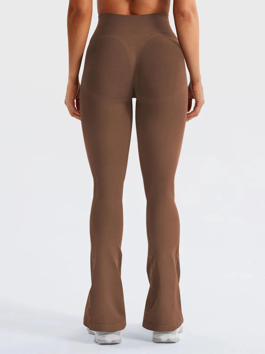 Flow® Mini Flare Leggings – Schokoladenbraun (29.5") - LEVEFIT