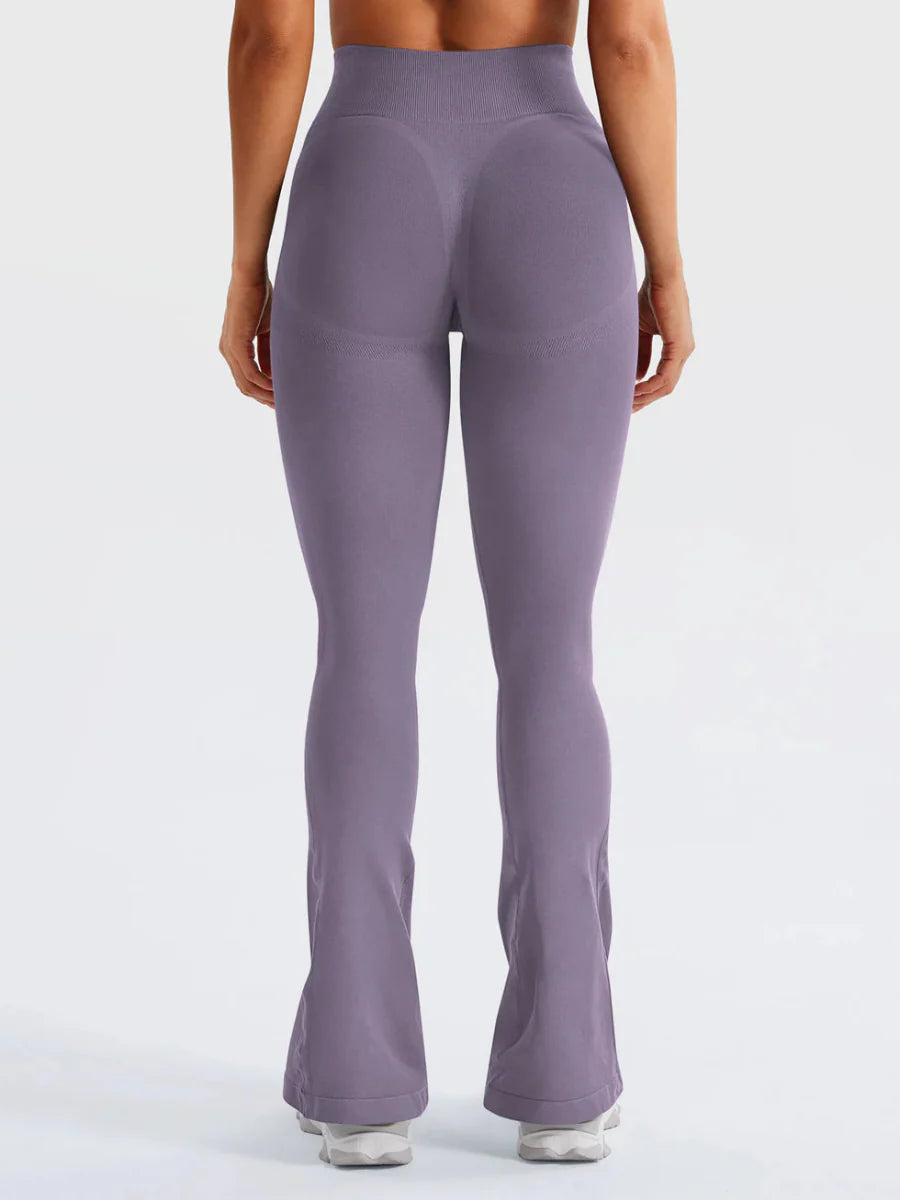 Flow® Mini Flare Leggings – Staubiges Violett (29.5") - LEVEFIT
